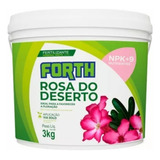 Adubo Fertilizante Mineral P/ Rosas Do Deserto Npk Forth 3kg