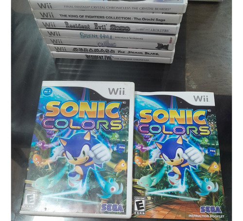 Sonic Colors Completo Para Nintendo Wii,excelente Titulo 