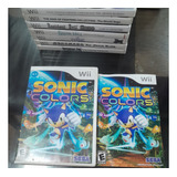 Sonic Colors Completo Para Nintendo Wii,excelente Titulo 