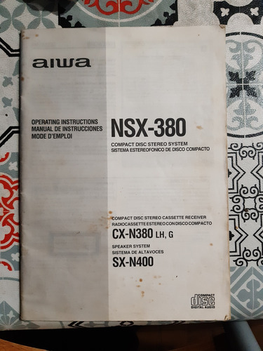 Manual Aiwa Nsx 380 Audio