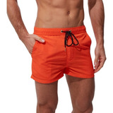 1 Bañador For Hombre, Pantalones Cortos De Playa, Ajustados