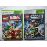 Lote De 4 Juegos De Lego Originales, Completos Para Xbox 360
