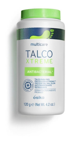 Talco Antibacterial Multicare Extrem Ésika 120 Gr