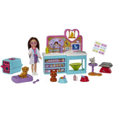 Barbie Muñeca Chelsea Veterinaria Mattel Set De Juego