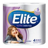 Papel Higienico Elite Ultra Seda Dh 4 Rollos 30 M. Pack 5un