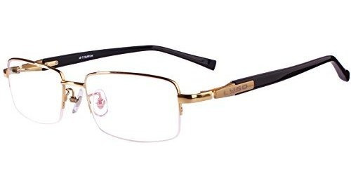 Agstum Titanium Half Rim Glasses Frame Optical Eyeglasses **