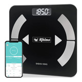 Báscula De Baño Inteligente Rhino 180kg Bluetooth Tovik