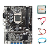 Placa Base B75 Eth Mining 8xpcie A Usb+cpu+sata3.0 Sata