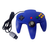 Control Genérico Nintendo 64 Color Azul