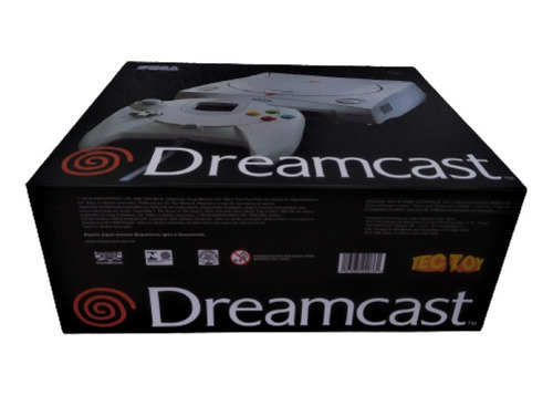 Caixa Vazia Sega Dreamcast De Madeira Mdf