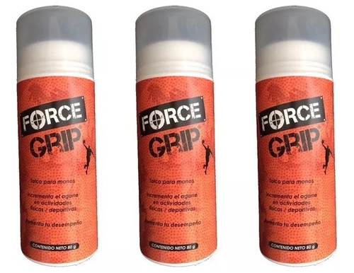 Force Grip® Powder Basquetbol 3 Pzas