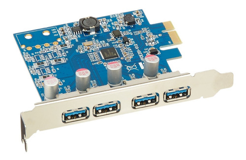 Visiontek Products Four Port Usb 3.0 X1 Pcie Internal Card F