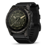 Garmin Tactix 7 Amoled Zafiro Titanio 51mm Color De La Caja Negro Color De La Correa Negro Color Del Bisel Negro Carbon