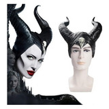 Chapéu De Chifre De Halloween Lazhu Maleficent Mask Lady