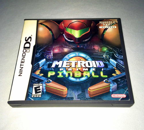 Metroid Prime Pinball Tudo Genuíno Nintendo! Ds 2ds 3ds New