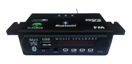 Modulo Bluetooth/usb/fm/sd Para Adaptar Equipos De Musica 