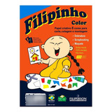 Papel Criativo A4 Filiperson Filipinho 85g 8 Cores 45 Folhas