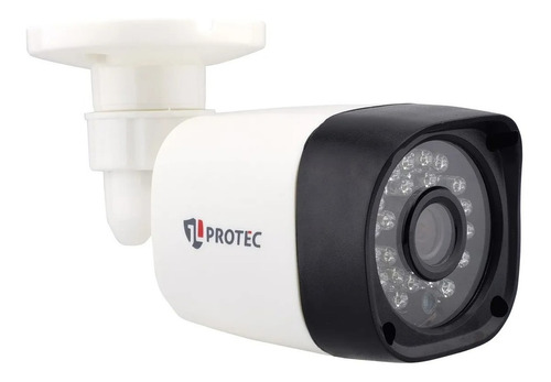 Camera Monitoramento Segurança Ahd Hd 720p 2.8mm Ctfv Bullet Cor Branco