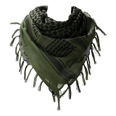 Shemagh Pañuelo Tactico Militar Bufanda Airsoft Paintball Color Verde | Meses sin interés