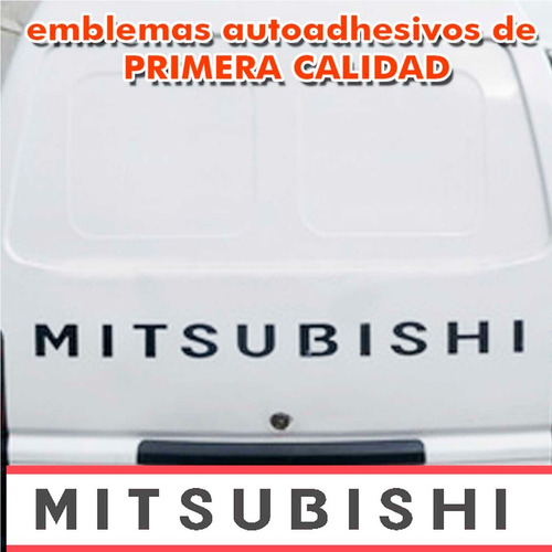 Calcomanias Mitsubishi Panel L300  2.0 O2000 Foto 3