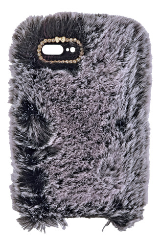 Funda Peluche Con Strass Para iPhone 7 / 8 Plus