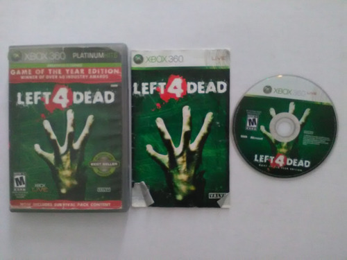 Left 4 Dead Game Of The Year Edition Xbox 360