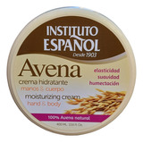 Crema Hidratante Avena 400ml Instituto Español Manos/cuerpo