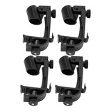 4x Anti Shake Ajustable Clip Montaje En Tambor Clamp Holder