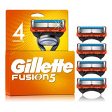 Gillette Repuesto Máquina Afeitar Fusion5  5cuchillas 4unid