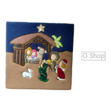 Pesebre Patchwork Sin Aguja