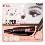 Kiss Pegamento Pestañas Postizas Black Lash Couture Color Negro