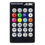 Controle Remoto Avulso Strobo Ritmico Rgb Ajk Reposição.