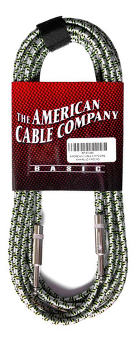 American Cable Ist-20 066 Instrumento 3 Metros Guitarra Bajo