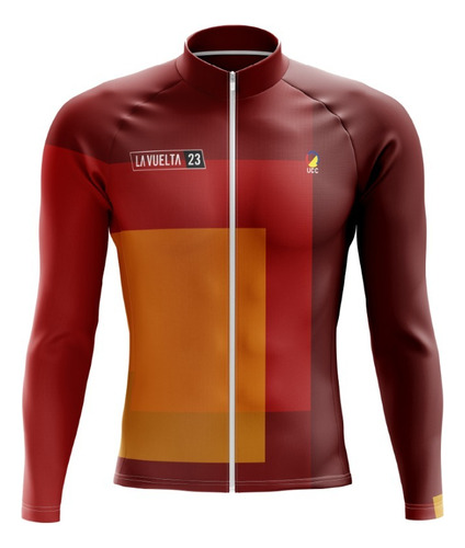 Jersey Ciclismo Ruta Mtb Vuelta España 2023 Manga Larga 