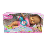 Muñeca Bebe Nenuco Soft C/ Mamadera Sonajero Int N14920 Orig