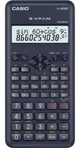 Calculadora Casio Fx-82ms Svpam 240 Funções Com Nfe