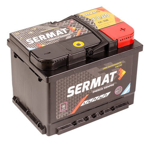  Bateria Auto 12x65 Sermat Reforzada Replav