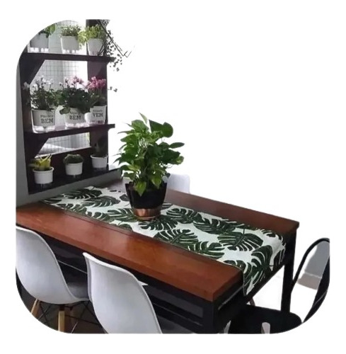 Trilho Para Mesa Costela De Adão Decoração Para Mesa