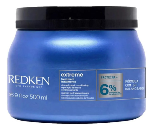 Máscara Redken Extreme 500ml Reparación Cabello Dañado