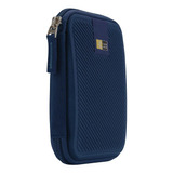 Estuche Rigido Case Logic P/disco Duro Portatil Azul Oscuro