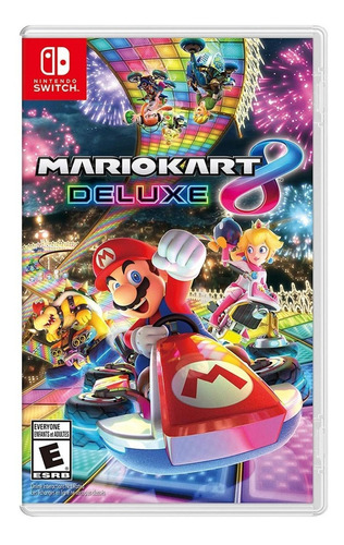Mario Kart 8 Deluxe - Mídia Física - Switch - Novo
