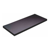 Prateleira Flutuante 15mm 140x25 Mdf Preto 140x25cm Preta.