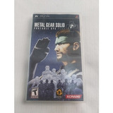 Metal Gear Solid Portable Ops Plus Psp Fisico Envío Inmediat