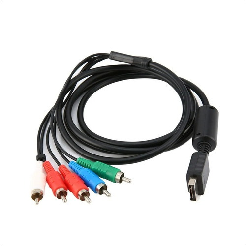 Cable Av (audio Y Video) Componente Para Ps1 Ps2 Ps3 - Rgb