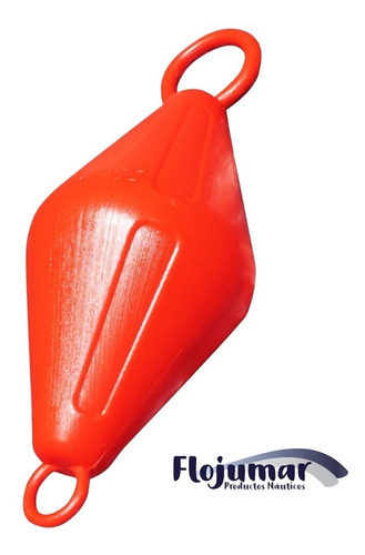 Boya De Fondeo Doble Cono Roja Plástica Reforzada Kayak
