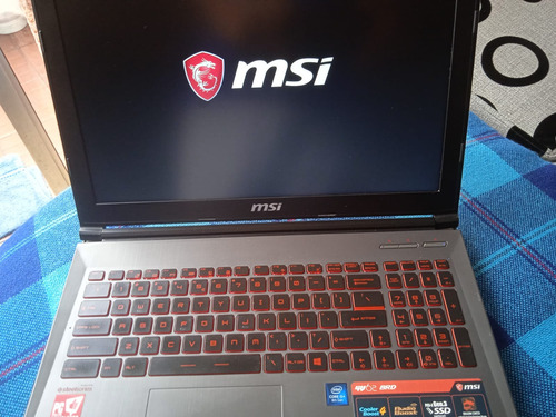  Portátil Gamer Msi Ms 16jf Core I5 8300h Geforce Gtx 1050