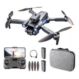 Mini Drone Hangzhou Bilife Trading Co.,ltd Gn Mini Lss1s Cámara Dual + 2 Baterías Con Dual Cámara 6k Negro 2.4ghz 2 Baterías