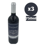 Pack 3x Vino Calcu Hacienda Los Presidentes Premium Blend