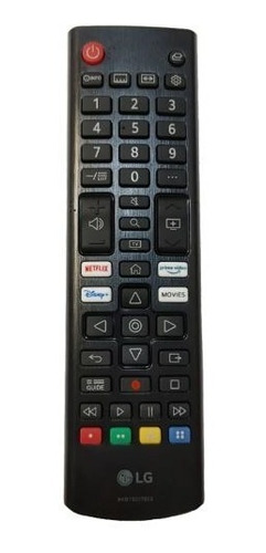 Control Smart Tv LG Original Netflix + Amazon + Disney+