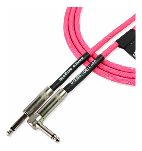 Cable Instrumento 6 Metros Neon Pink L Santo Angelo